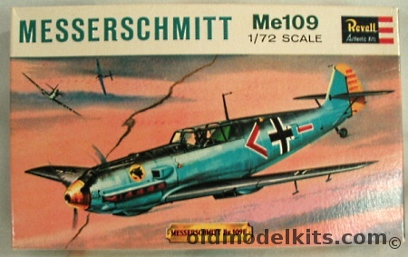 Revell 1/72 Messerschmitt Bf-109E, H612-60 plastic model kit